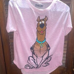 Scooby-Doo Pink Kids T-Shirt